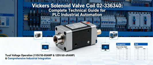 Vickers Solenoid Valve Coil 02-336340: Complete Technical Guide for PLC Industrial Automation