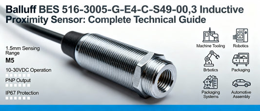Balluff BES 516-3005-G-E4-C-S49-00,3 Inductive Proximity Sensor: Complete Technical Guide