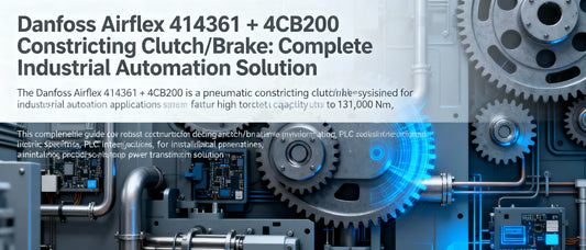 Danfoss Airflex 414361 + 4CB200 Constricting Clutch/Brake: Complete Industrial Automation Solution