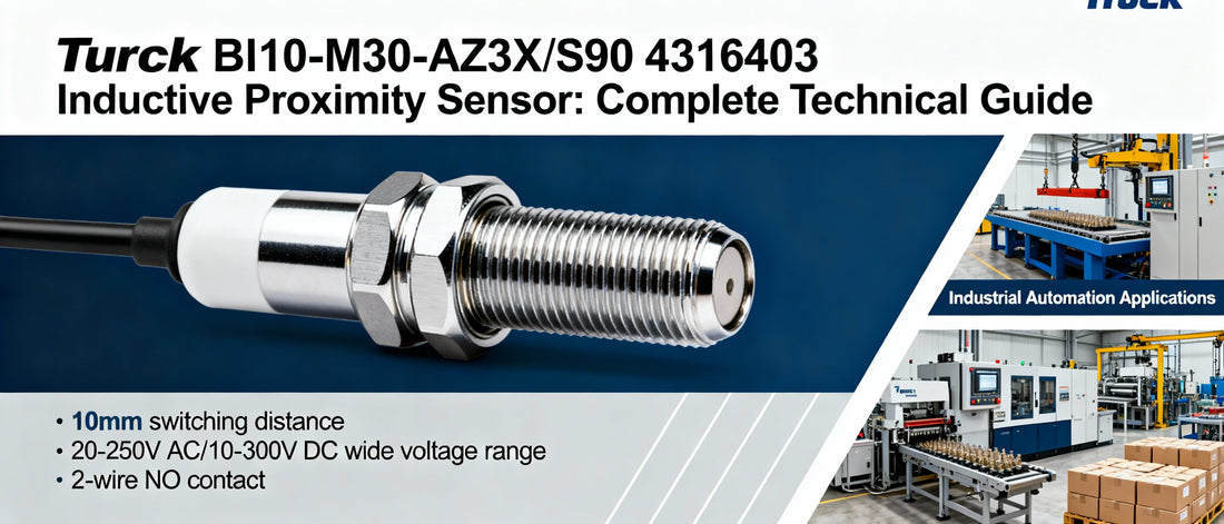 Turck BI10-M30-AZ3X/S90 4316403 Inductive Proximity Sensor: Complete Technical Guide