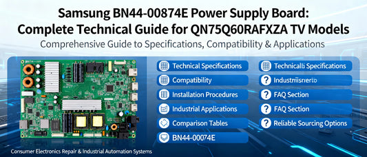 Samsung BN44-00874E Power Supply Board: Complete Technical Guide for QN75Q60RAFXZA TV Models