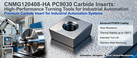 CNMG120408-HA PC9030 Carbide Inserts: High-Performance Turning Tools for Industrial Automation