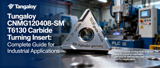 Tungaloy CNMG120408-SM T6130 Carbide Turning Insert: Complete Guide for Industrial Applications