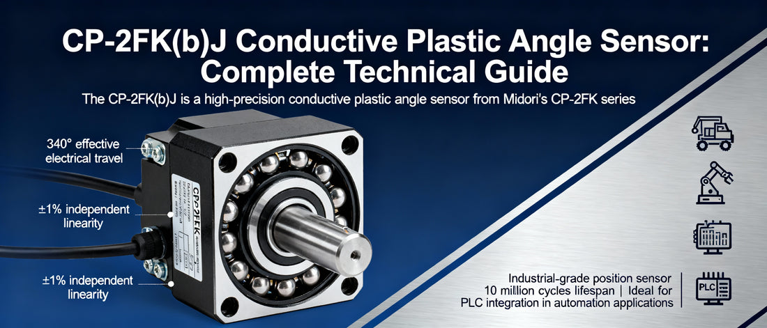 CP-2FK(b)J Conductive Plastic Angle Sensor: Complete Technical Guide