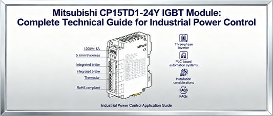 Mitsubishi CP15TD1-24Y IGBT Module: Complete Technical Guide for Industrial Power Control