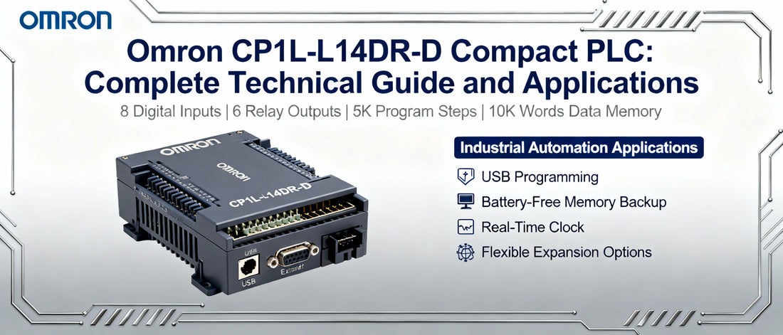Omron CP1L-L14DR-D Compact PLC: Complete Technical Guide and Applications