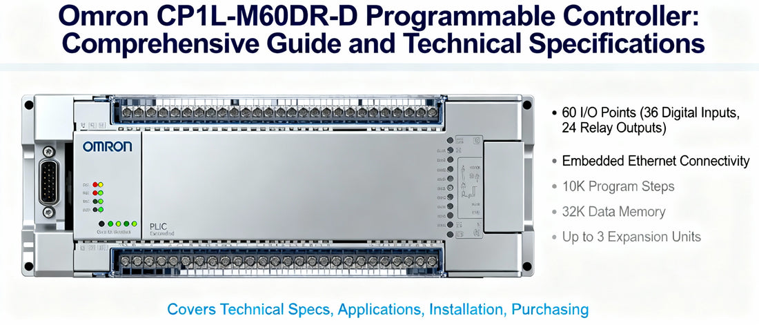 Omron CP1L-M60DR-D Programmable Controller: Comprehensive Guide and Technical Specifications