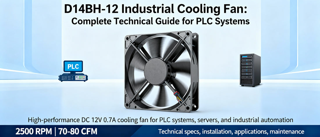 D14BH-12 Industrial Cooling Fan: Complete Technical Guide for PLC Systems