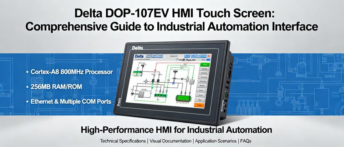 Delta DOP-107EV HMI Touch Screen: Comprehensive Guide to Industrial Automation Interface