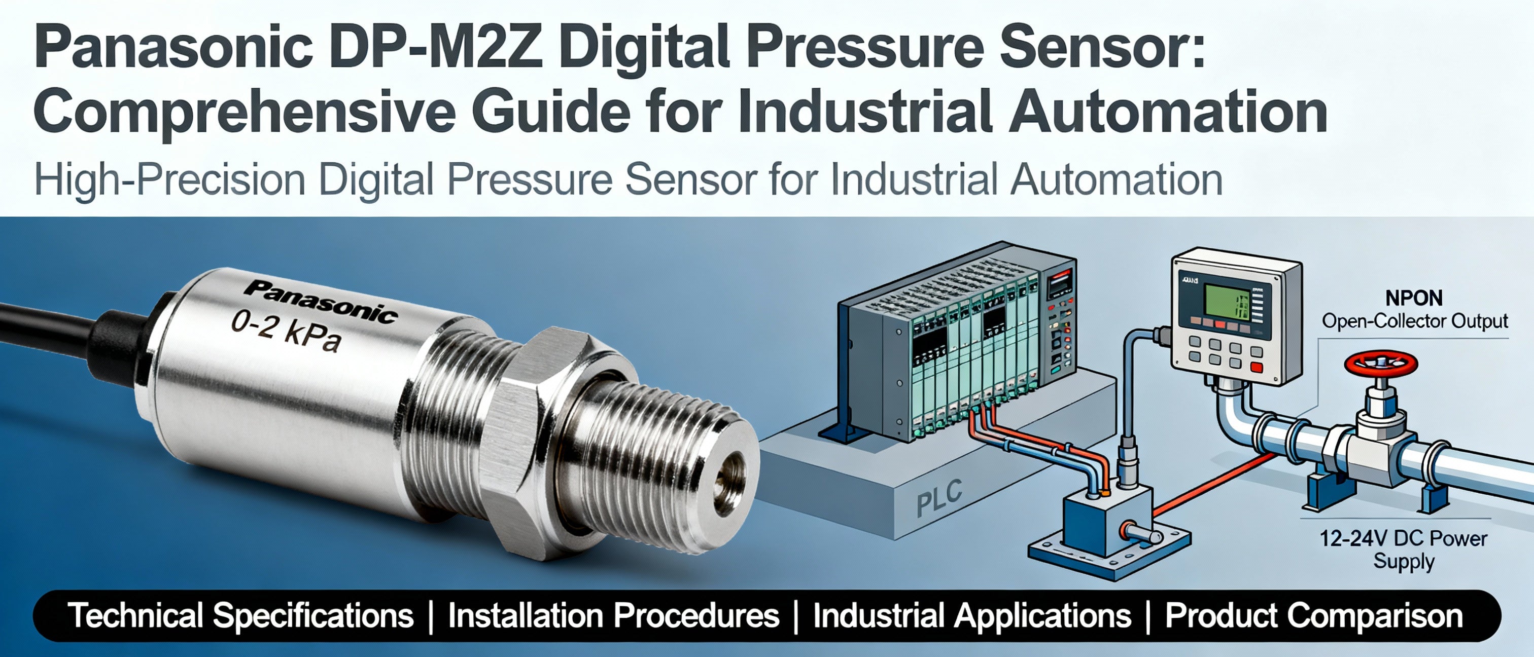 2dp Sensor Panasonic DP-M2Z Digital Pressure Sensor: Comprehensive Guide for Indu