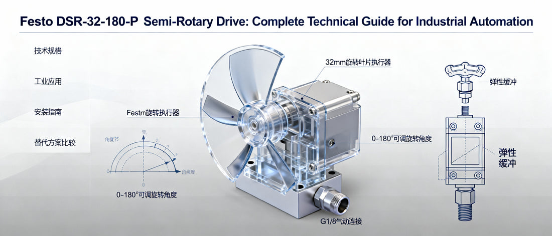 Festo DSR-32-180-P Semi-Rotary Drive: Complete Technical Guide for Industrial Automation