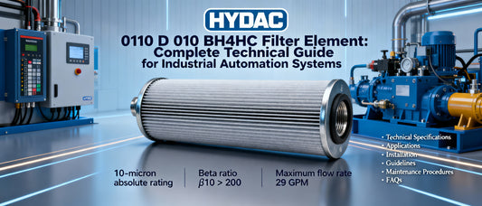 HYDAC 0110 D 010 BH4HC Filter Element: Complete Technical Guide for Industrial Automation Systems