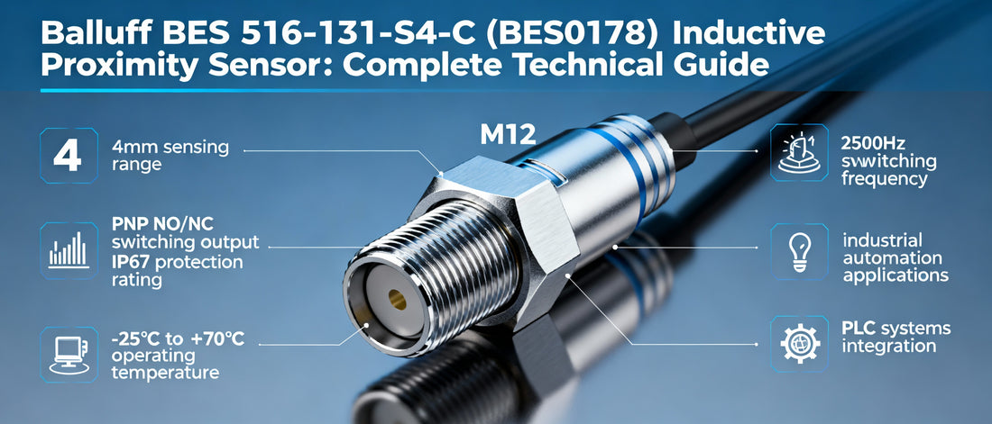 Balluff BES 516-131-S4-C (BES0178) Inductive Proximity Sensor: Complete Technical Guide