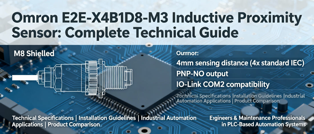 Omron E2E-X4B1D8-M3 Inductive Proximity Sensor: Complete Technical Guide