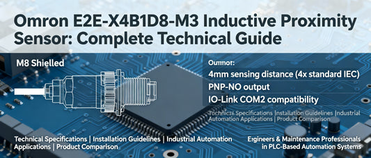 Omron E2E-X4B1D8-M3 Inductive Proximity Sensor: Complete Technical Guide