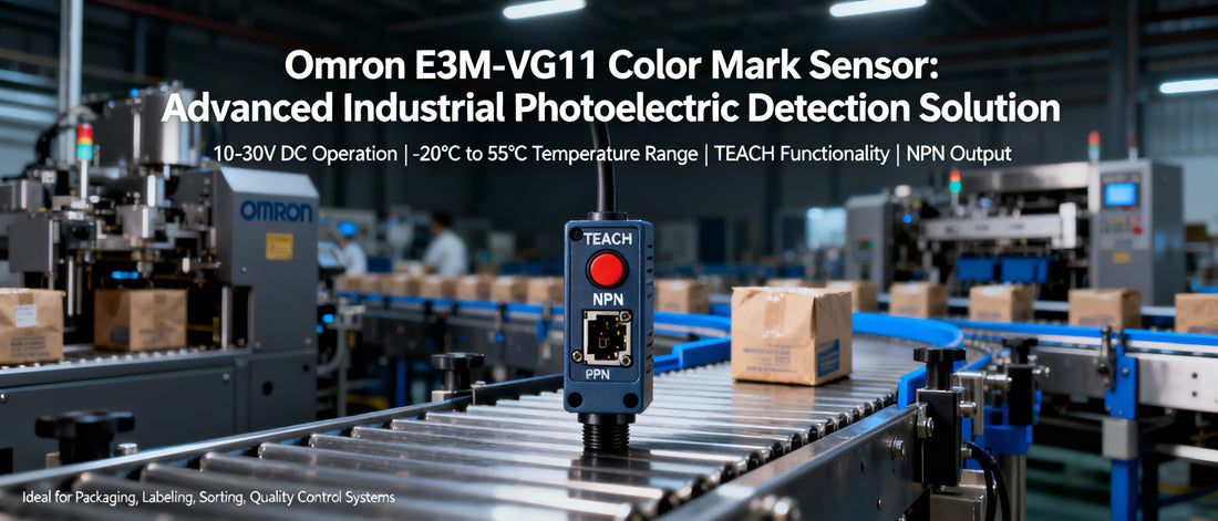Omron E3M-VG11 Color Mark Sensor: Advanced Industrial Photoelectric Detection Solution