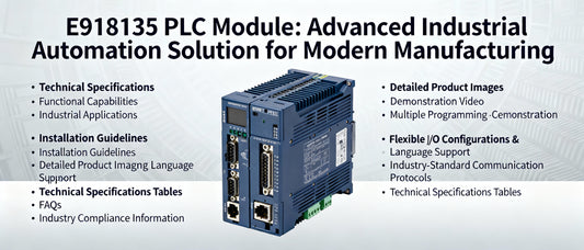 E918135 PLC Module: Advanced Industrial Automation Solution for Modern Manufacturing