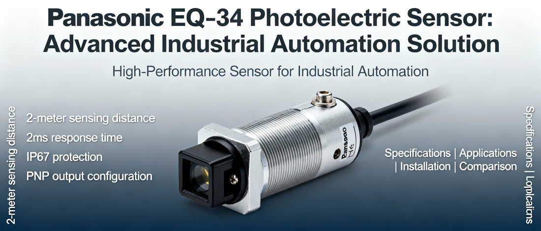 Panasonic EQ-34 Photoelectric Sensor: Advanced Industrial Automation Solution