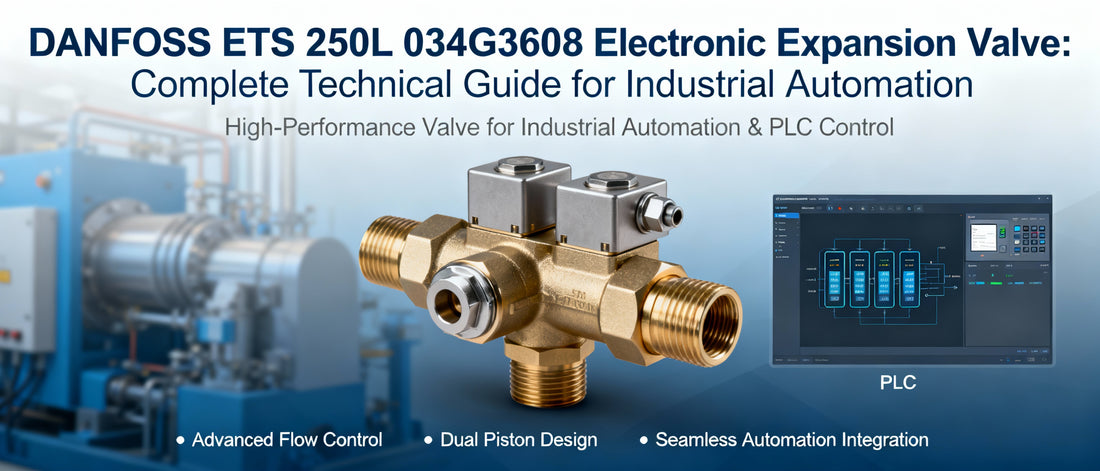 DANFOSS ETS 250L 034G3608 Electronic Expansion Valve: Complete Technical Guide for Industrial Automation