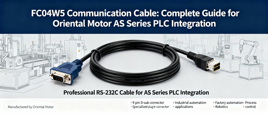 FC04W5 Communication Cable: Complete Guide for Oriental Motor AS Series PLC Integration
