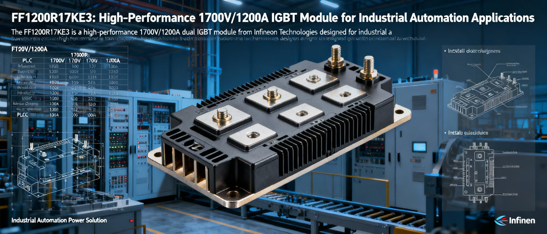 FF1200R17KE3: High-Performance 1700V/1200A IGBT Module for Industrial