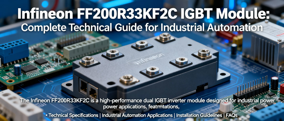 Infineon FF200R33KF2C IGBT Module: Complete Technical Guide for Industrial Automation