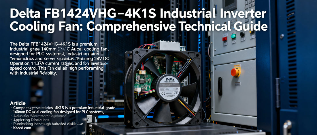 Delta FFB1424VHG -4K1S Industrial Inverter Cooling Fan: Comprehensive Technical Guide