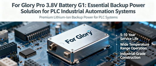 For Glory Pro 3.8V Battery G1: Essential Backup Power Solution for PLC Industrial Automation Systems