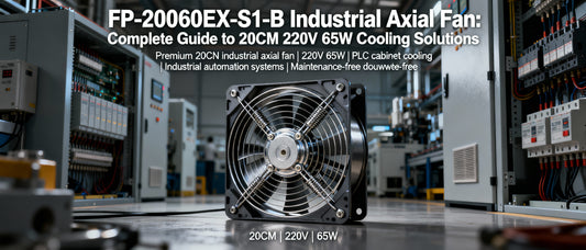 FP-20060EX-S1-B Industrial Axial Fan: Complete Guide to 20CM 220V 65W Cooling Solutions