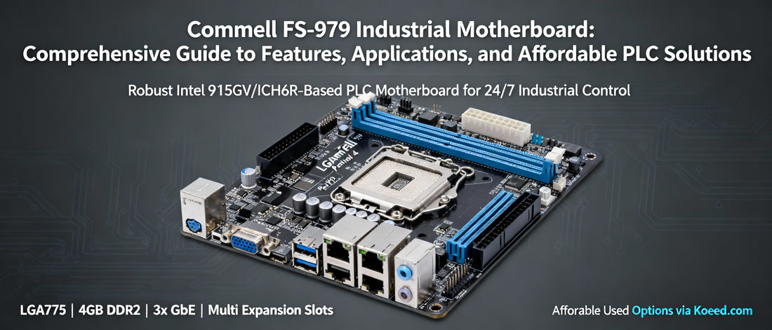 Commell FS-979 Industrial Motherboard: Comprehensive Guide to Features, Applications, and Affordable PLC Solutions