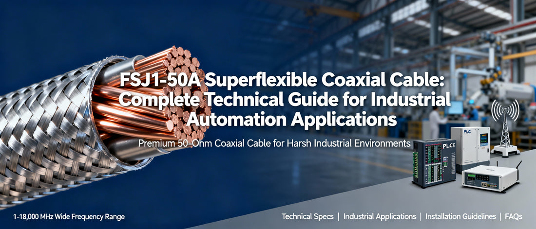 FSJ1-50A Superflexible Coaxial Cable: Complete Technical Guide for Industrial Automation Applications