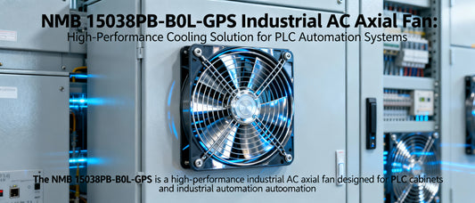 NMB 15038PB-B0L-GPS Industrial AC Axial Fan: High-Performance Cooling Solution for PLC Automation Systems