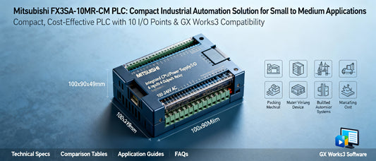 Mitsubishi FX3SA-10MR-CM PLC: Compact Industrial Automation Solution for Small to Medium Applications
