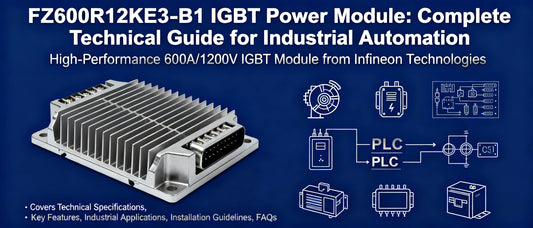 FZ600R12KE3-B1 IGBT Power Module: Complete Technical Guide for Industrial Automation