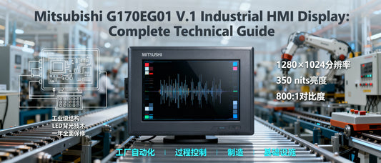 Mitsubishi G170EG01 V.1 Industrial HMI Display: Complete Technical Guide