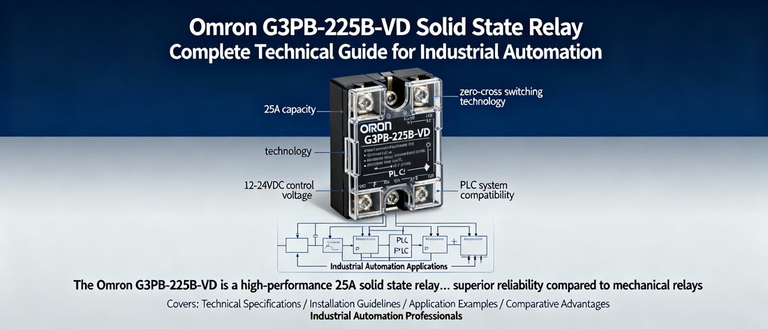 Omron G3PB-225B-VD Solid State Relay: Complete Technical Guide for Industrial Automation