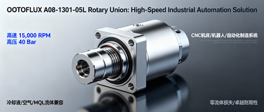 ROTOFLUX A08-1301-05L Rotary Union: High-Speed Industrial Automation Solution