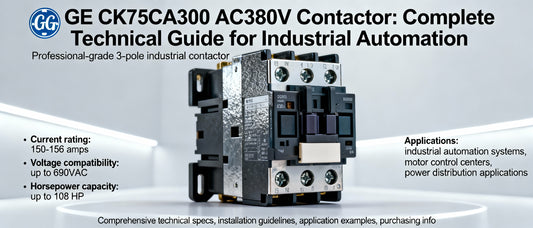 GE CK75CA300 AC380V Contactor: Complete Technical Guide for Industrial Automation
