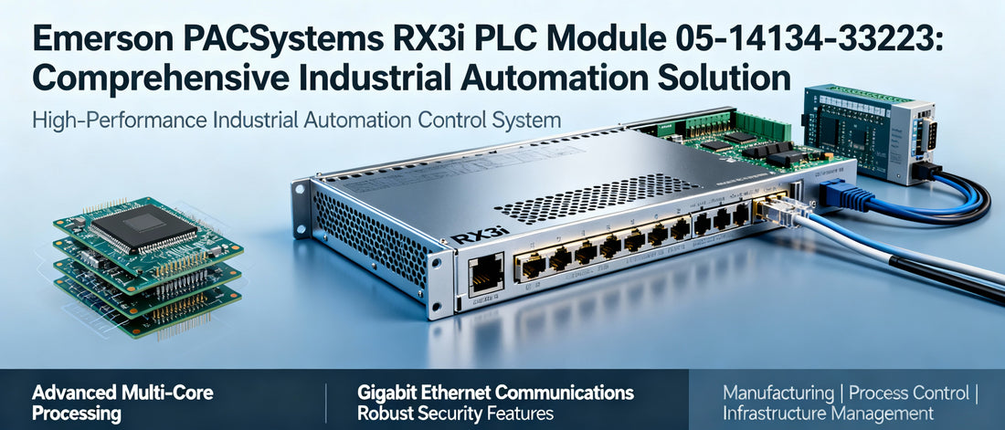 Emerson PACSystems RX3i PLC Module 05-14134-33223: Comprehensive Industrial Automation Solution