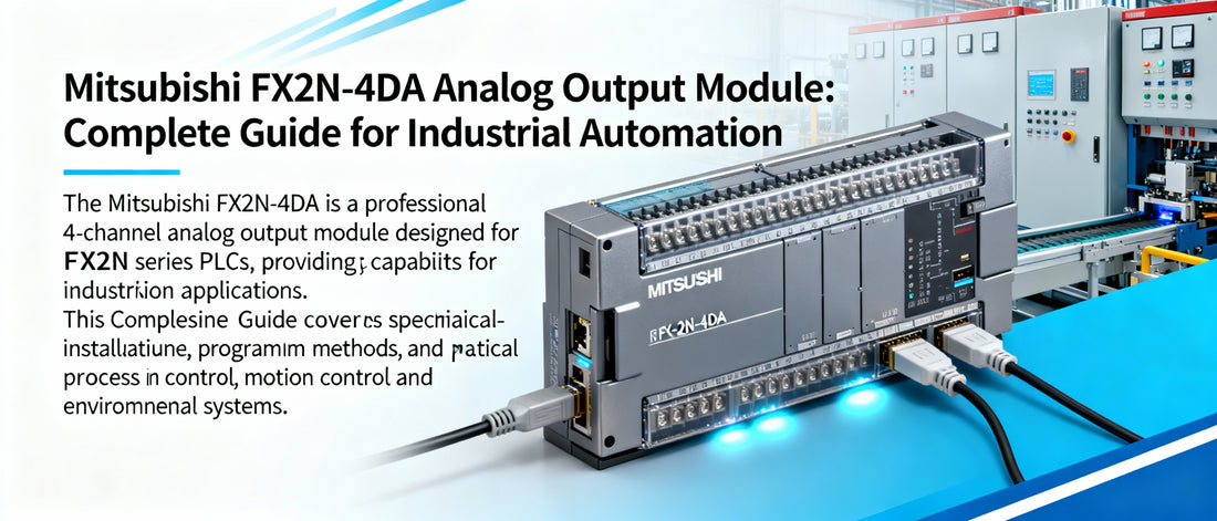 Mitsubishi FX2N-4DA Analog Output Module: Complete Guide for Industrial Automation