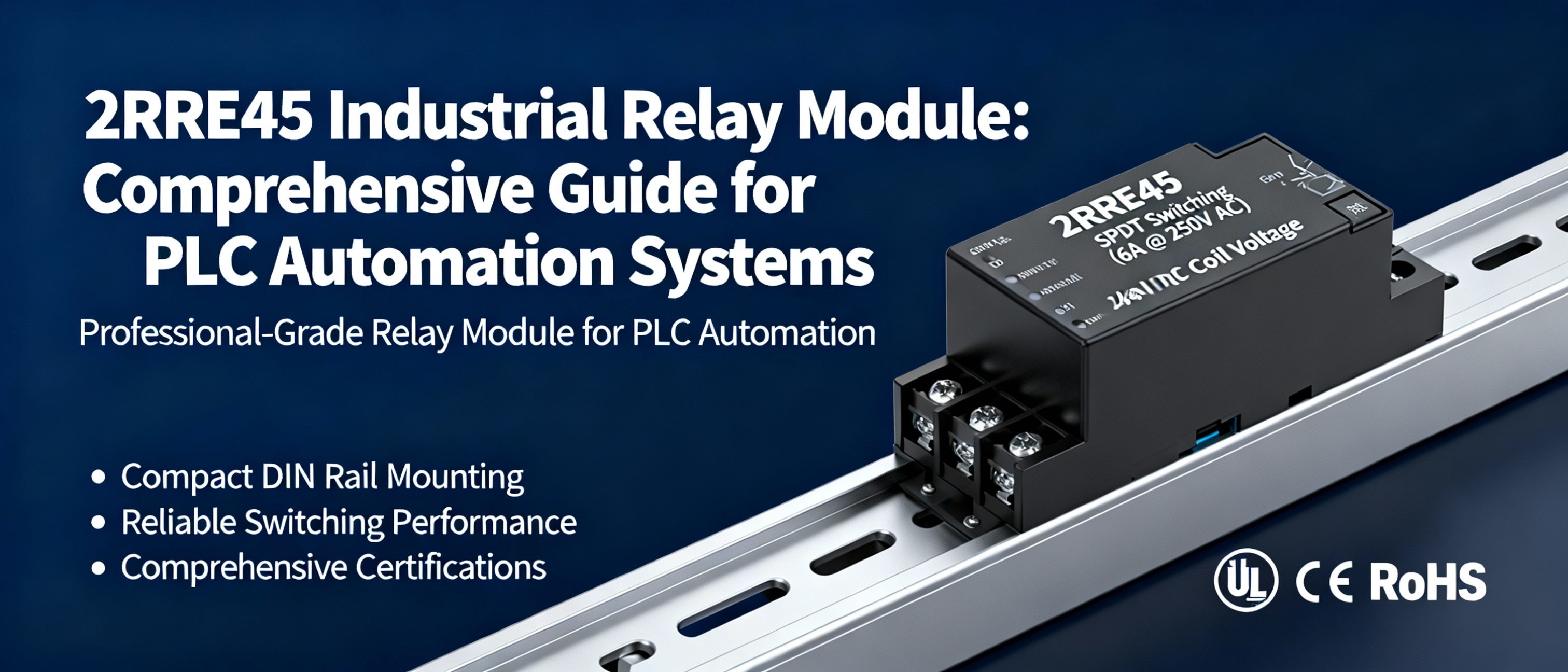 2RRE45 Industrial Relay Module: Comprehensive Guide for PLC Automation