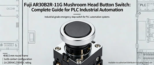 Fuji AR30B2R-11G Mushroom Head Button Switch: Complete Guide for PLC Industrial Automation