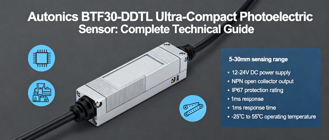 Autonics BTF30-DDTL Ultra-Compact Photoelectric Sensor: Complete Technical Guide