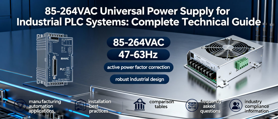 85-264VAC Universal Power Supply for Industrial PLC Systems: Complete Technical Guide