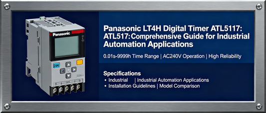 Panasonic LT4H Digital Timer ATL5117: Comprehensive Guide for Industrial Automation Applications