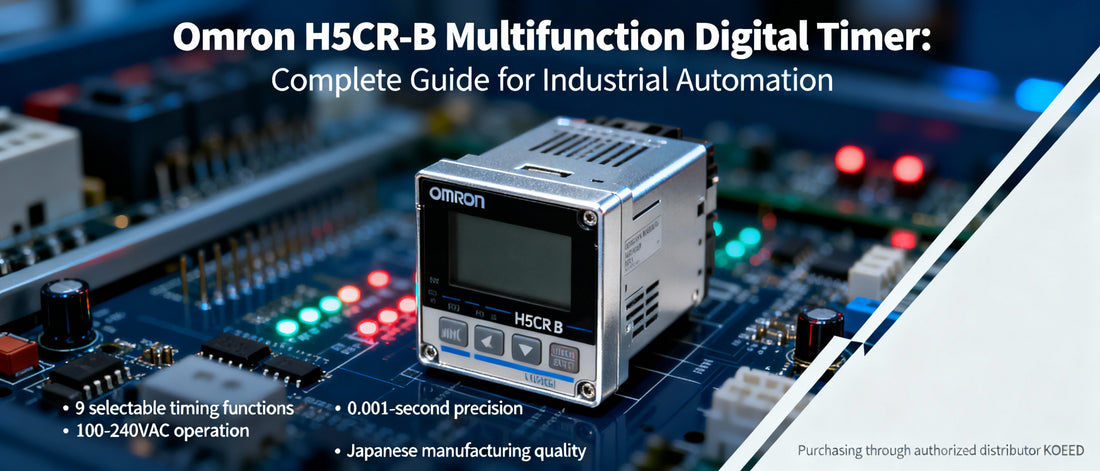 Omron H5CR-B Multifunction Digital Timer: Complete Guide for Industrial Automation