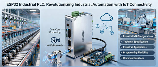 ESP32 Industrial PLC: Revolutionizing Industrial Automation with IoT Connectivity