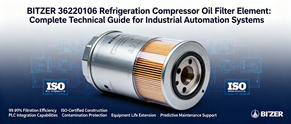 BITZER 36220106 Refrigeration Compressor Oil Filter Element: Complete Technical Guide for Industrial Automation Systems