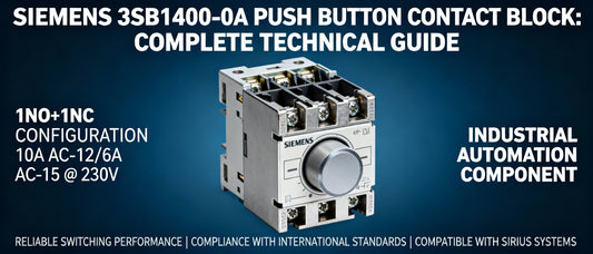 Siemens 3SB1400-0A Push Button Contact Block: Complete Technical Guide