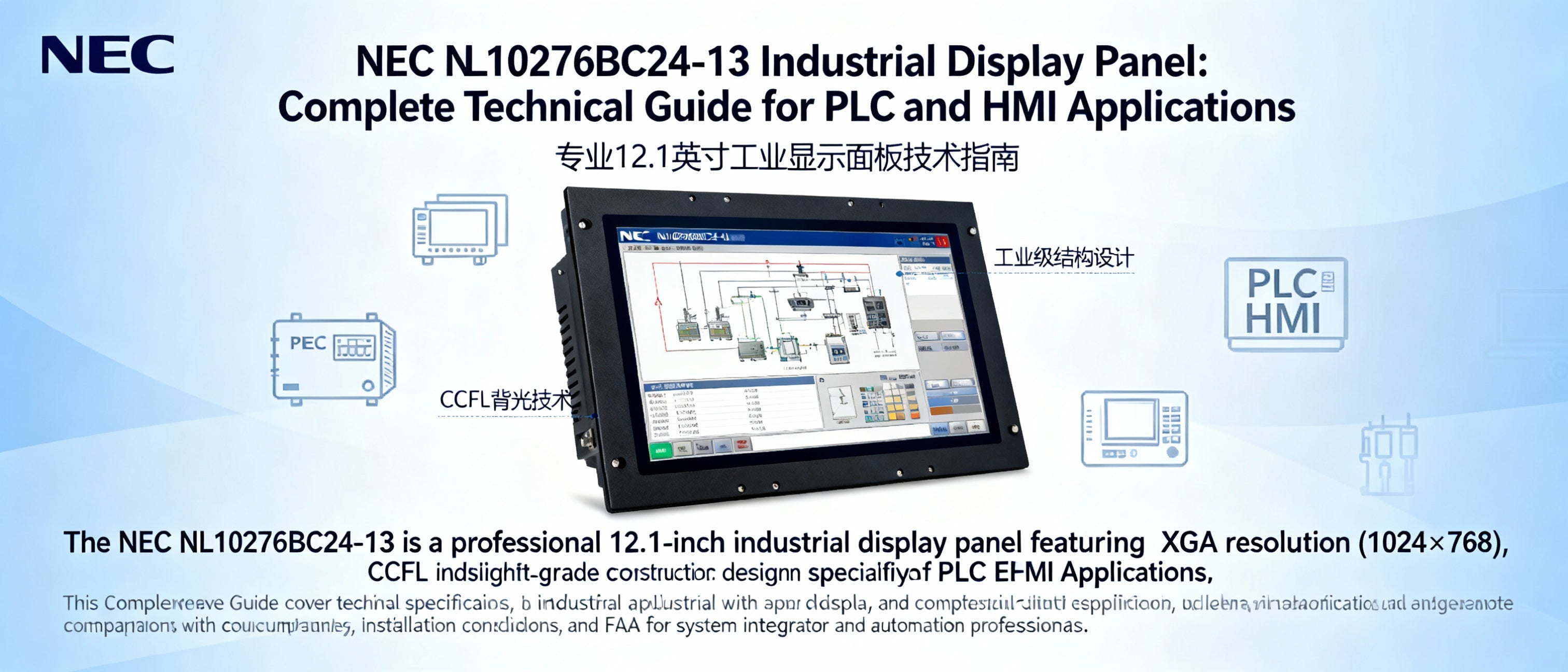 NEC NL10276BC24-13 Industrial Display Panel: Complete Technical Guide
